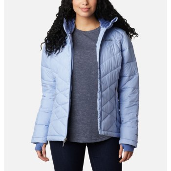 Columbia Heavenly Hooded, Chamarras Azules Para Mujer | 726513-LUS